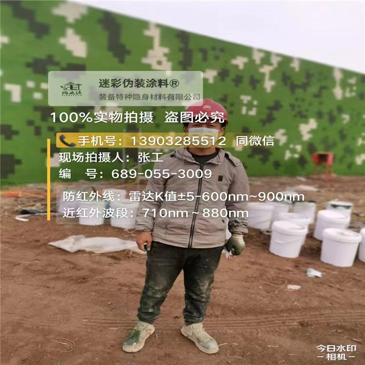 济南数字迷彩喷涂,和数码迷彩墙有区别吗